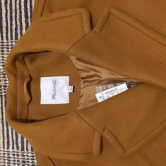 NWT MADEWELL AVERDON COAT - Picture 7 of 12